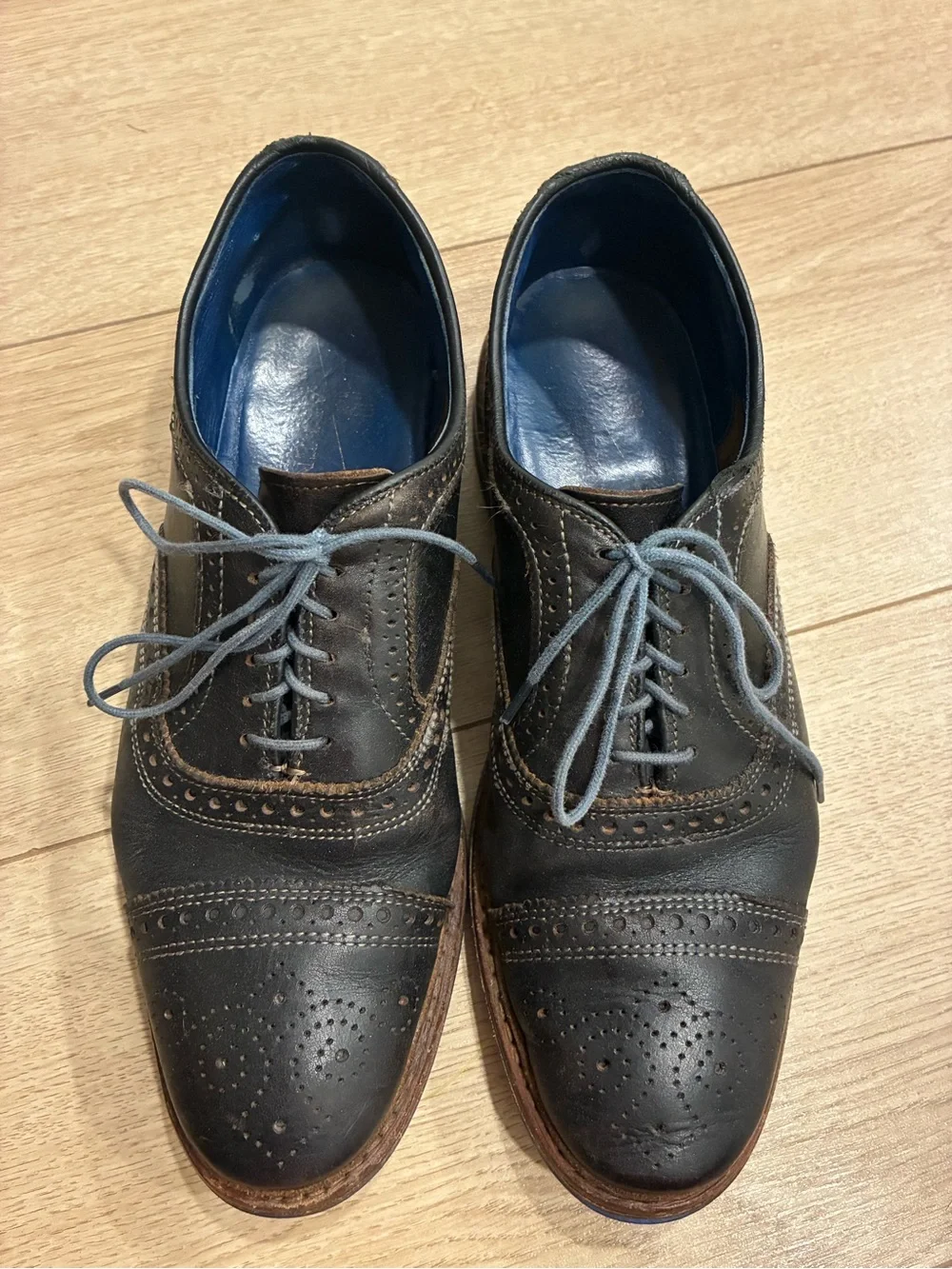 Allen Edmonds Men’s Strandmok Cap Toe Oxfords Black Size 9